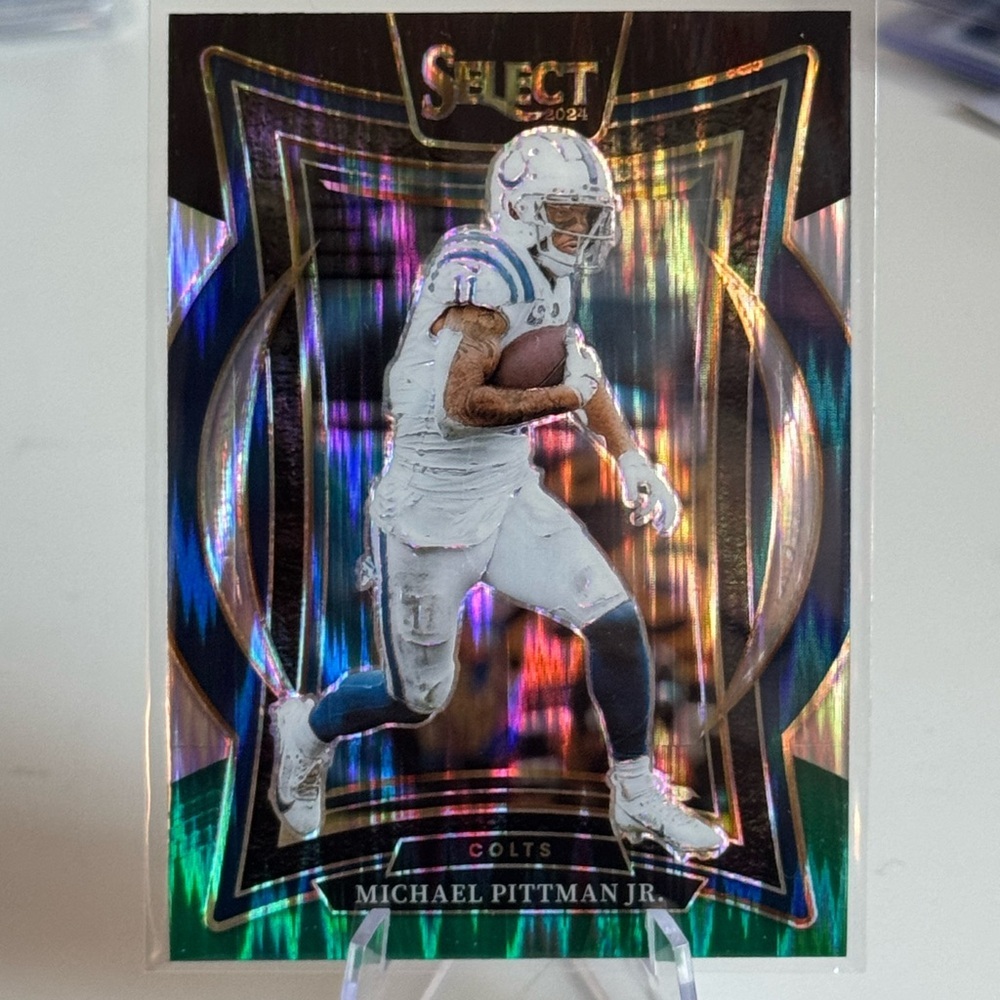 2024 Michael Pittman Jr Panini Select Prizm
